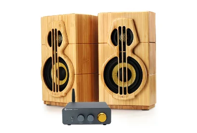 R904 Passive HIFI Bamboo Box